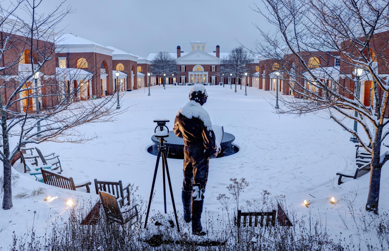 Darden in Snow