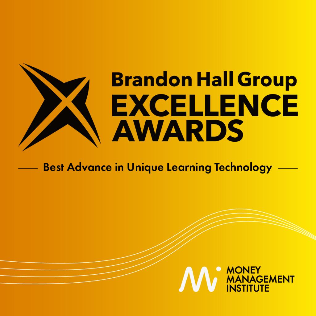 Brandon Hall Group Excellence Awards - Best Advance in Unique Learning Technology